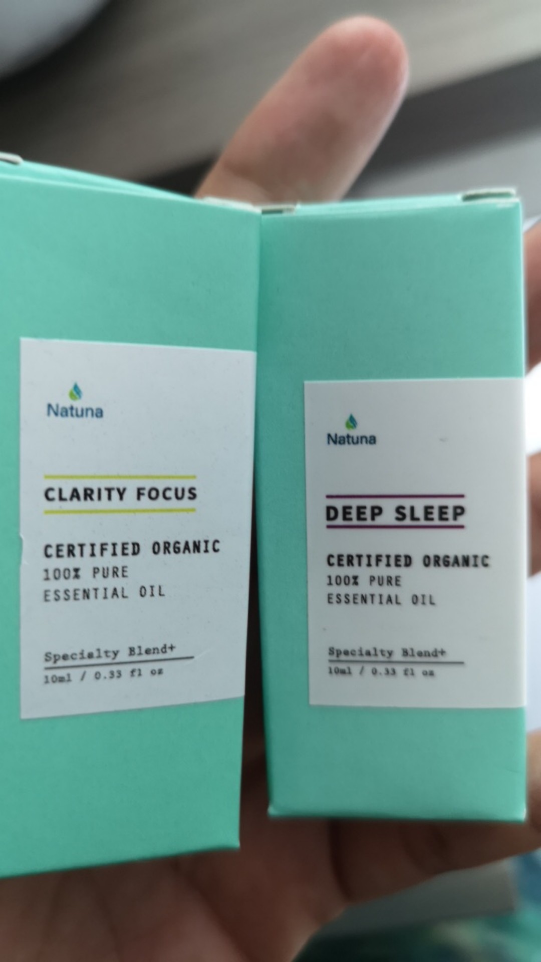 Natuna Clarity Focus Essential Oil Diffuser Humidifier Minyak Esensial Air Purifier Aromatherapy Oil