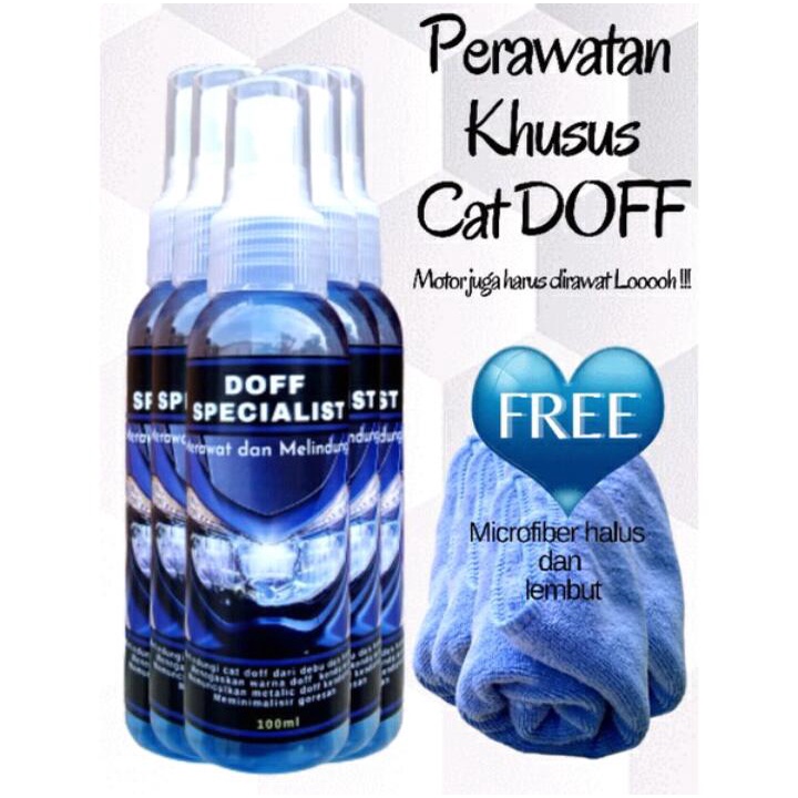 Pengkilap Body Motor Doff / Mobil Doff / Matte / Doff Specialist 100 ml