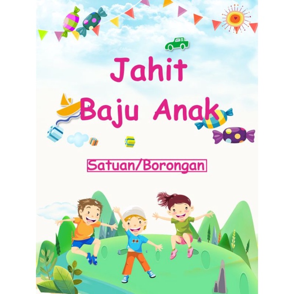 jahit baju anak