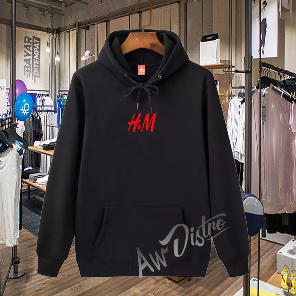 COD Hoodie Distro H&amp;M Ret Premium Quality Sweater Tulisan Jaket Kata-Kata Hoodie Sablon