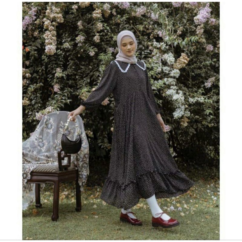 Sabine Dress Little Polka Haidee Orlin READY STOCK