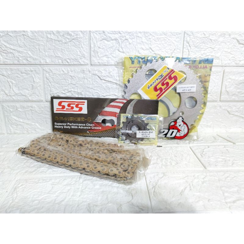 gear gir set sss 415 vixion mx king byson