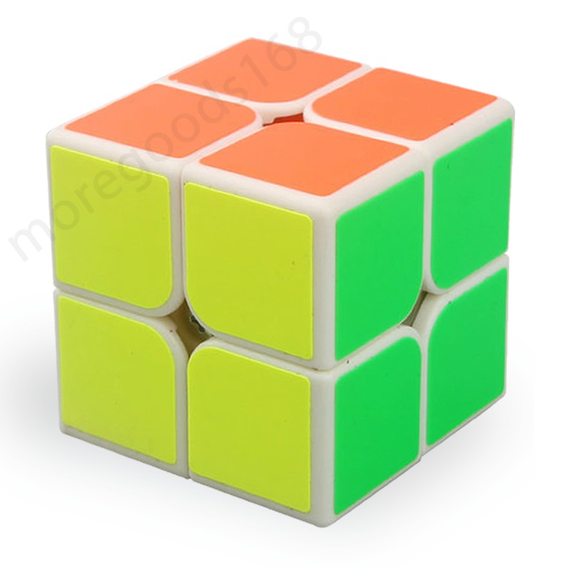 Pemula Magic Cube 2x2x2 Coloful Game puzzle Ultra-Speed Smooth Twist Toy Gift Untuk Anak