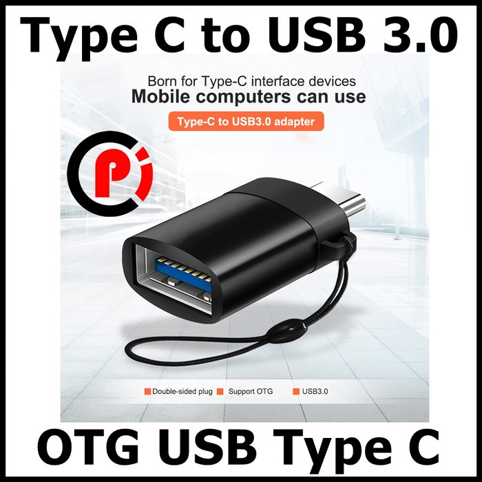 Robotsky USB 3.0 Female to USB Type C OTG Cable Kabel Adapter US154