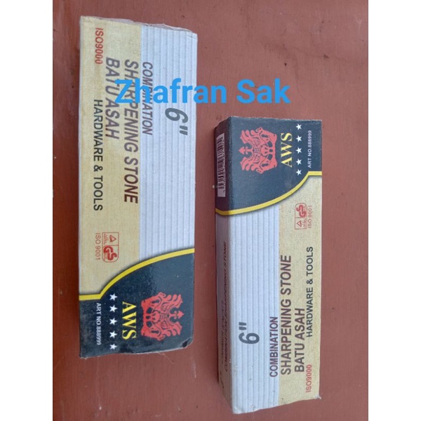 Batu Asahan/Ungkal Pisau/Asahan Pisau(gerinda 2 sisi)