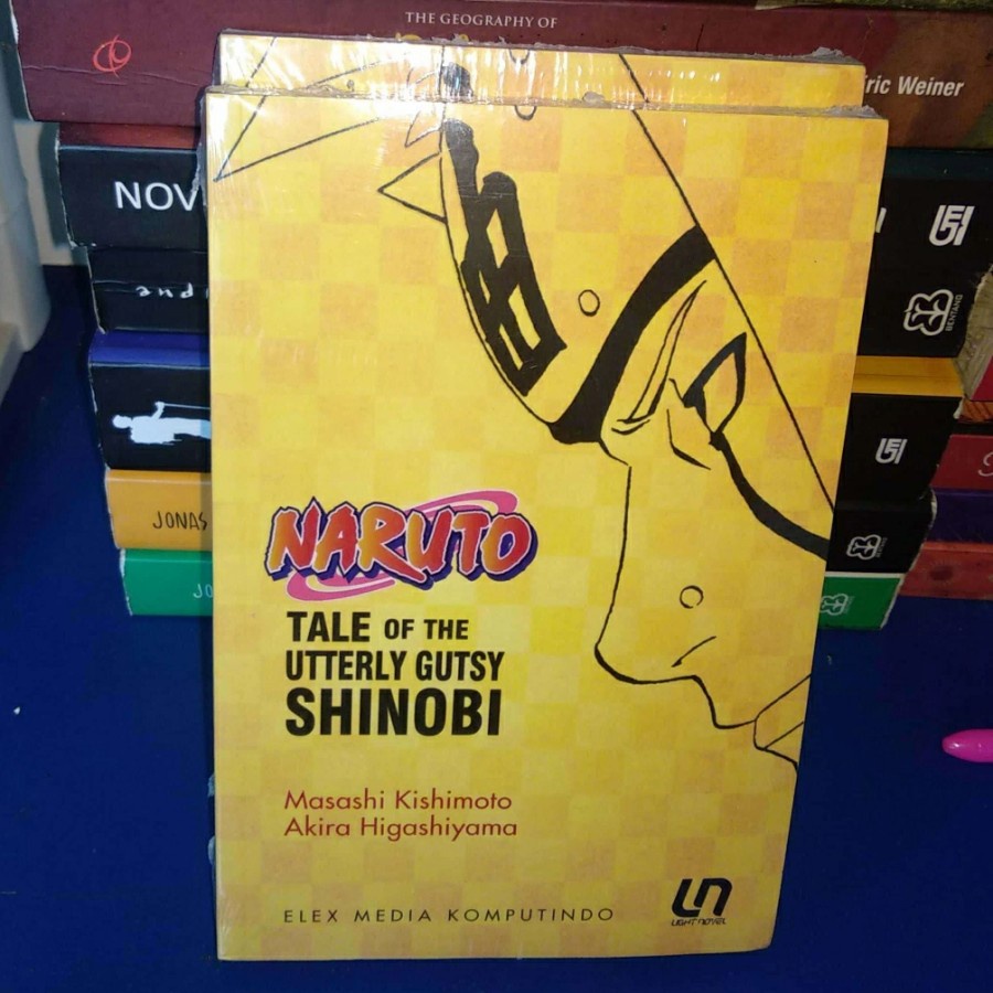 Tale Of The Utterly Gutsy Shinobi Jual Light Novel Naruto Tale Of The Utterly Gutsy Shinobi (Novel Segel