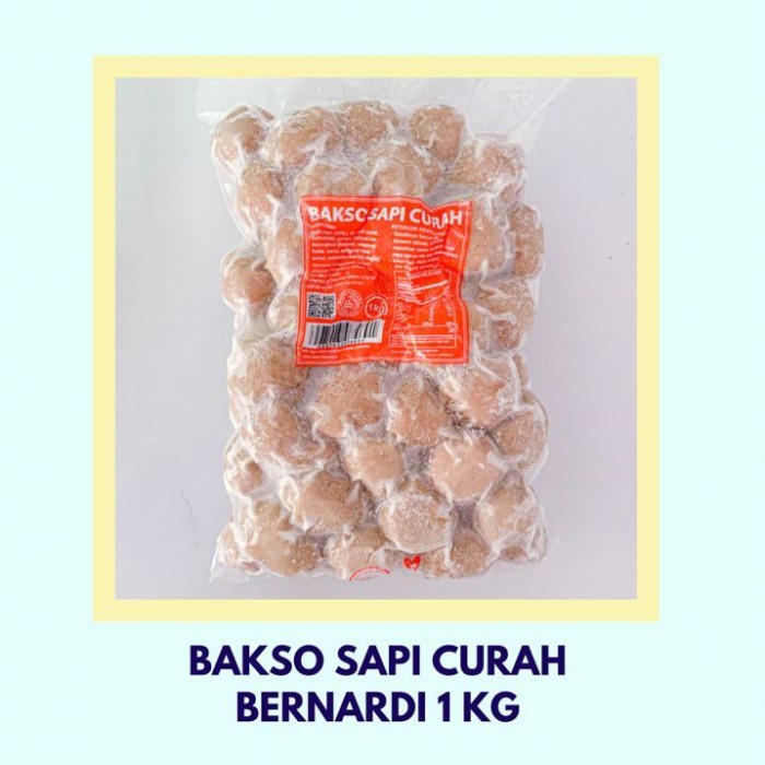 Jual Bernardi Bakso Baso Sapi Curah 1 Kg Shopee Indonesia