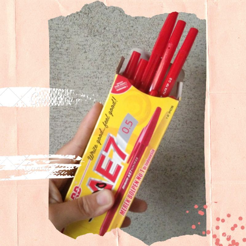 

Pena Tinta Merah