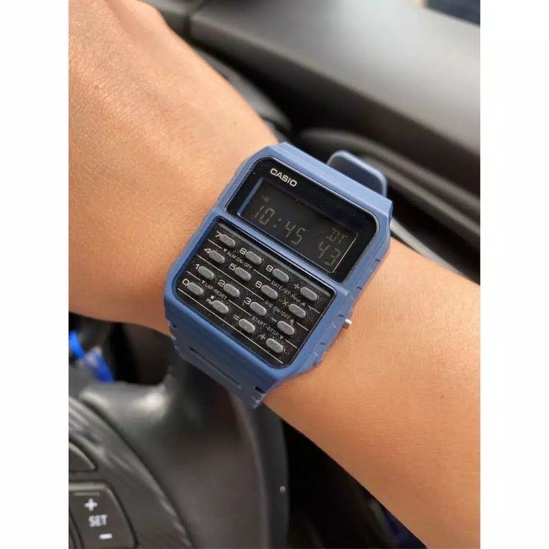 Ready!! Paling Laris Casio Original CA-53WF-1B  Jam Tangan KALKULATOR CALCULATOR3 CA53