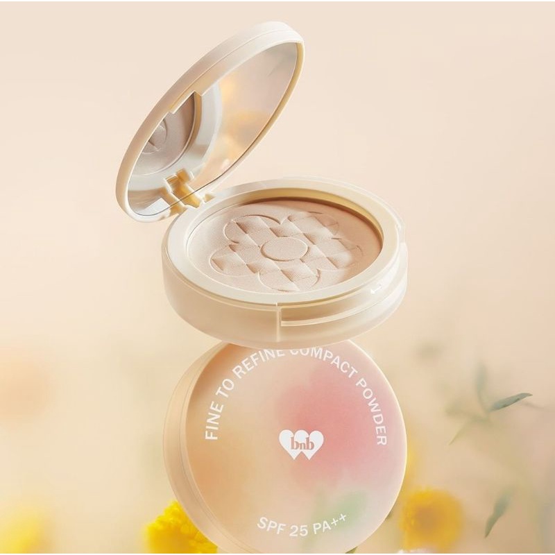 BNB Barenbliss Korea Bloomatte Fine To Refine Compact Powder / 24 Jam Oil Control / Bedak Padat