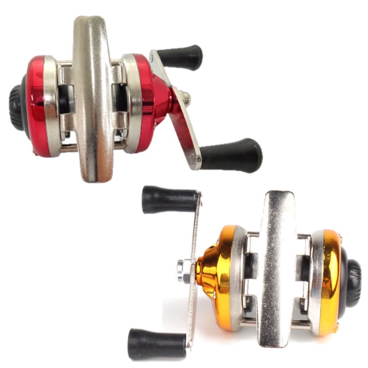 AC100 Series Mini Reel Pancing Fishing Reel 3.0:1 Gear Ratio 50M