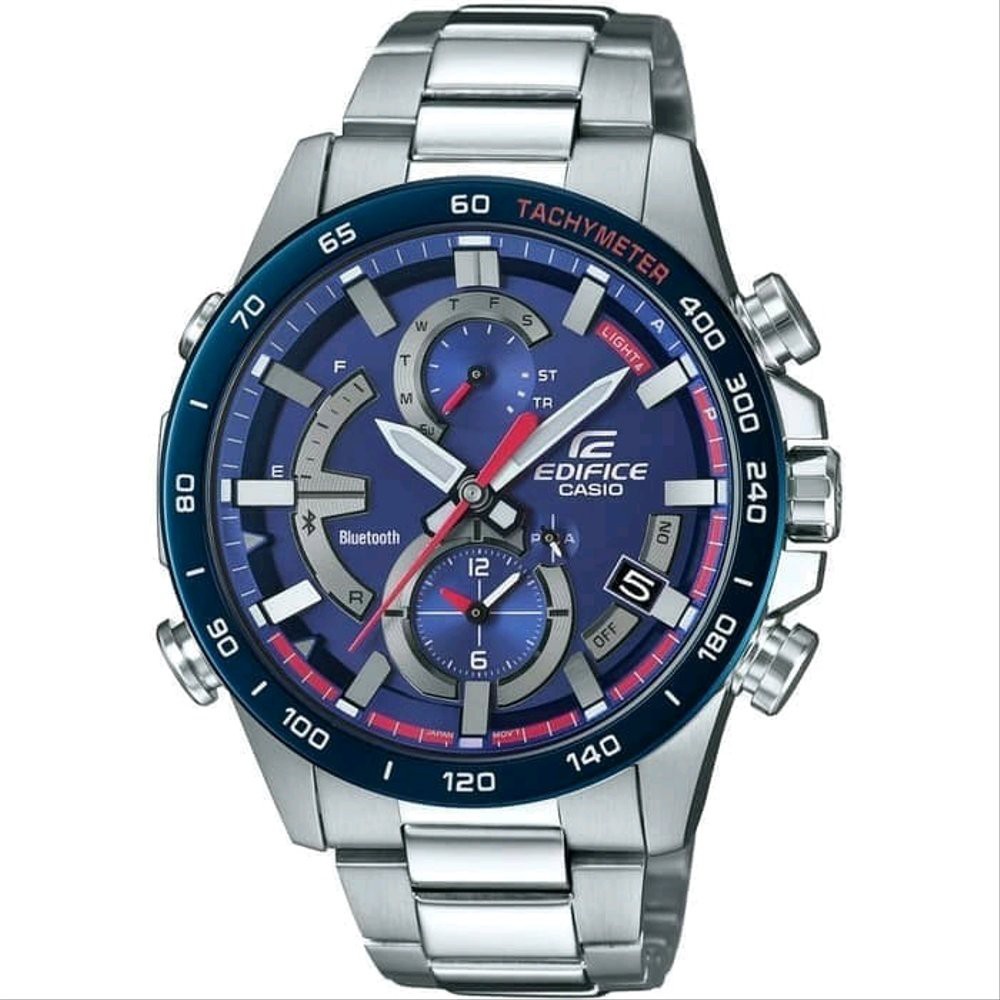 Dijual Jam Tangan Pria Casio Edifice Bluetooth EQB-900TR- 2A Limited edition Toro Roso Berkualitas