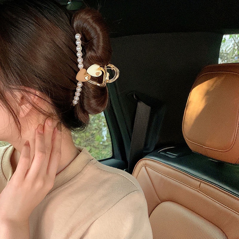 Jepit rambut korea fashion jedai wanita bahan metal gold elegan mode terbaru original import 11.2cm JD08#