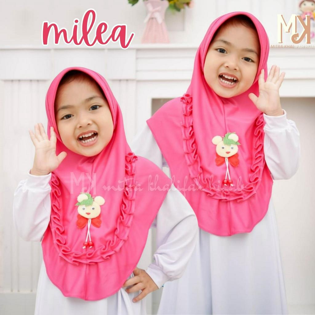 JILBAB ANAK MILEA / HIJAB ANAK MILEA BONEKA / HIJAB TK TERBARU / JILBAB MILEA ANAK / BERGO ANAK INST