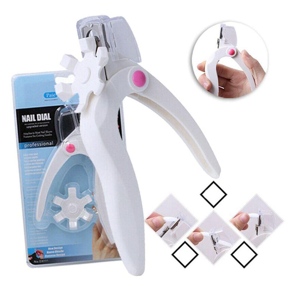 Solighter Pemotong Tip Kuku Palsu Kualitas Tinggi Stainless Steel Tipe U word Manicure Tips Cutter