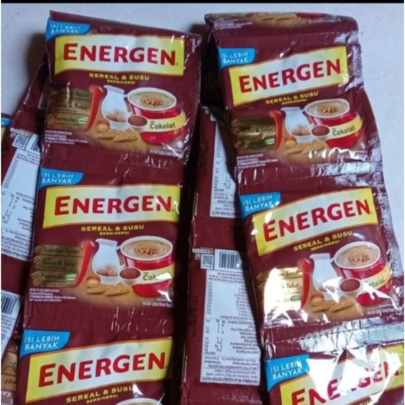 

ENERGEN COKLAT 1rt isi 10sachet/34g