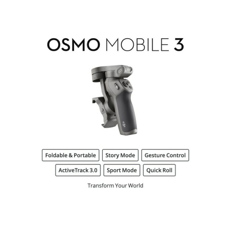 STABILIZER HANDHALD OSMO MOBILE 3 COMBO BY DJI GARANSI TAM