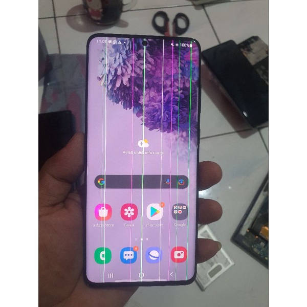 Lcd samsung s20 plus original minus