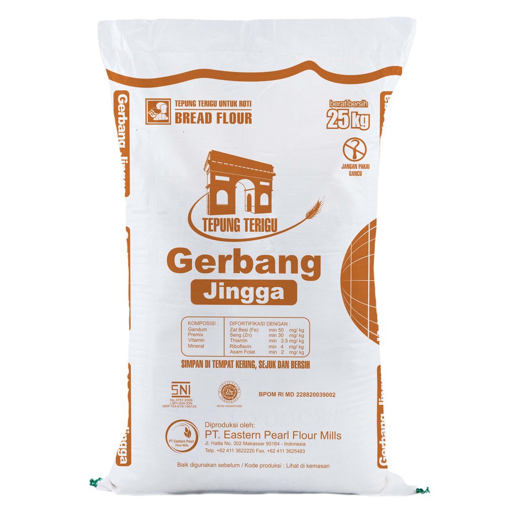 

Tepung Terigu Gerbang Jingga Repack 1Kg
