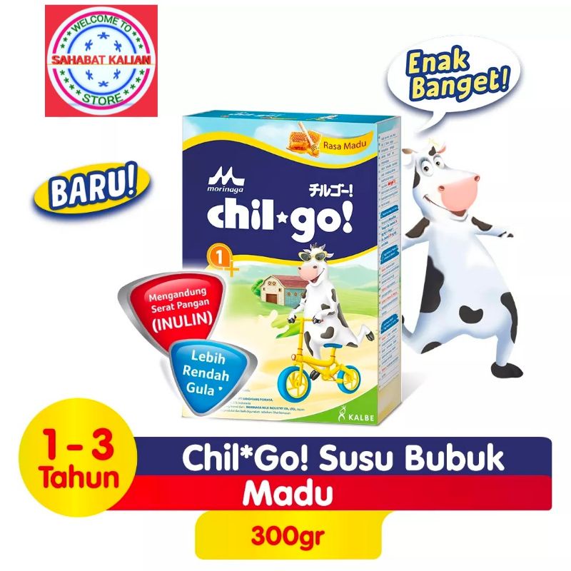 Chil Go Powder 1+ 300gram Usia 1 - 3 Tahun