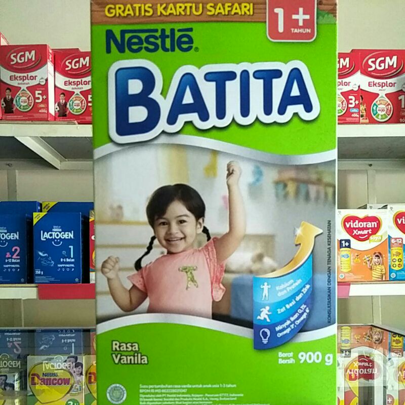 BATITA 1+ 900g/400g Madu/Vanila-2