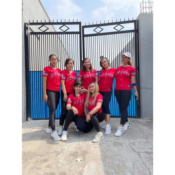 BAJU SENAM OLAHRAGA MURAH SXB ANGELS WOMENS FIT LENGAN PENDEK