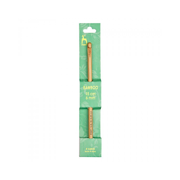 Pony Hakpen (Bambu) / Bamboo Crochet Hook - 15 cm