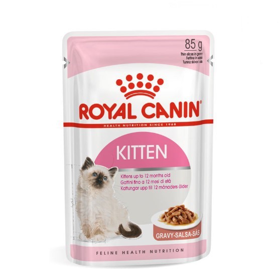 Royal Canin Kitten Gravy Wet Food 85gr RC Makanan Anak Kucing Basah