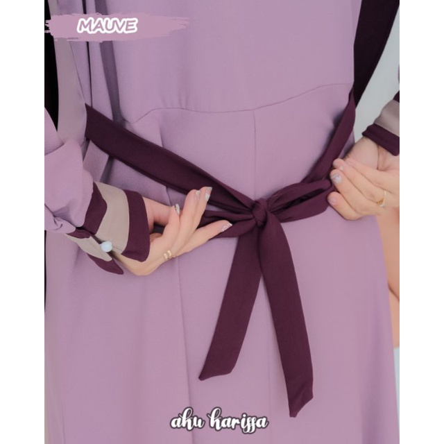 AMEENA Syar'i Ori By AKU KARISSA/Gamis Aku Karissa/Gamis Set Hijab-5