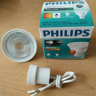 Lampu sorot LED PHILIPS lsg plafon fitting mr16 termasuk