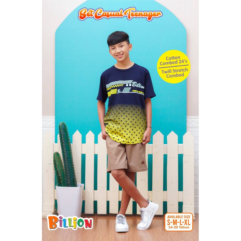 Setelan anak Set Casual Teenager Boy Billion