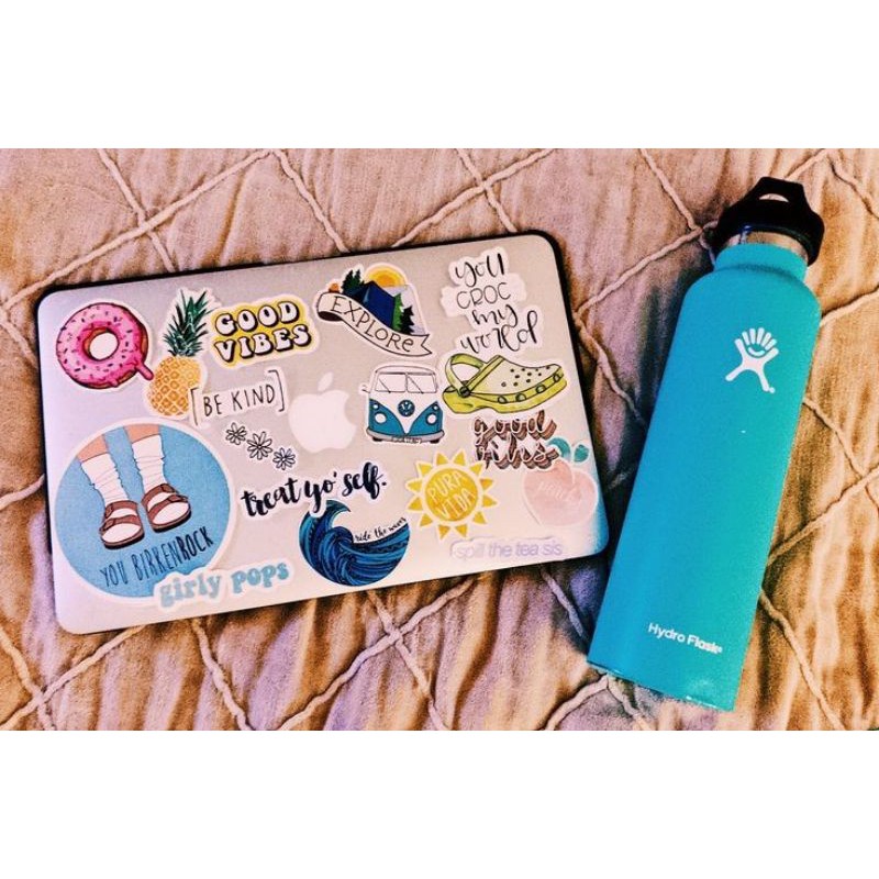 [PROMO] Sticker Tumblr, Aesthetik, Lucu buat Laptop, Case hp