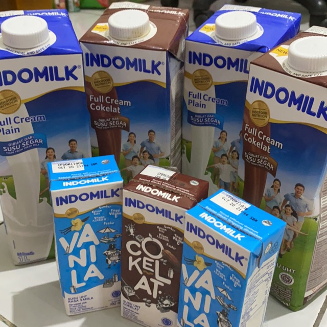 

Indomilk Full Cream Susu UHT