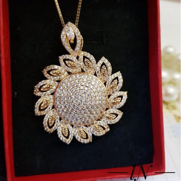 Xuping Kalung Liontin Full Berlian KL317