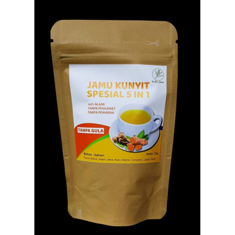 

Jamu bubuk Kunyit 100% alami. 60 gram