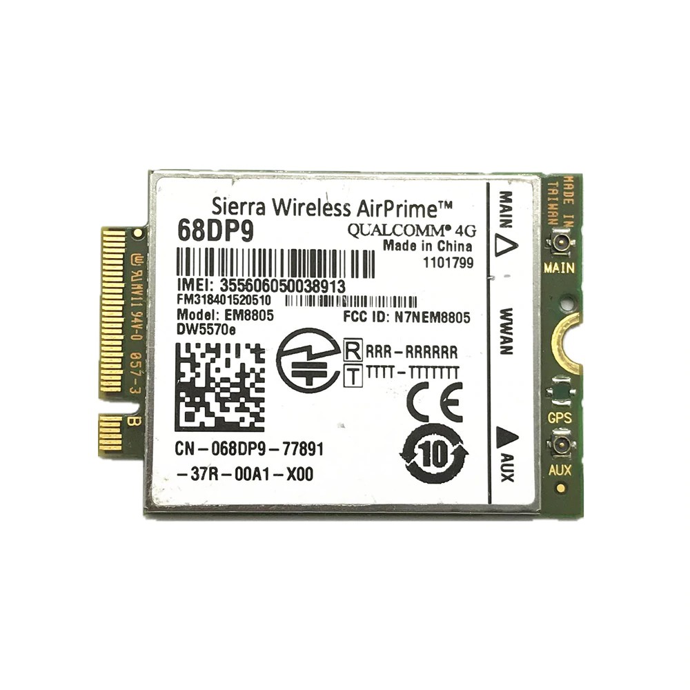 GRATIS ONGKIR For DELL Venue 8/11 Pro  Wireless DW5570e EM8805 M.2 Mobile Broadband 4G LTE WWAN