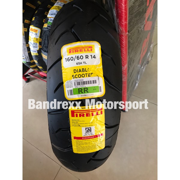 Ban Pirelli Diablo Scoter for 160/60/14 Yamaha Xmax