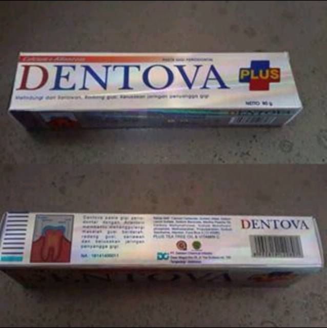 Pasta Gigi Kesehatan Mulut Pemutih . Obati Sariawan, Gusi . Dentova. Teeth bleaching whitening