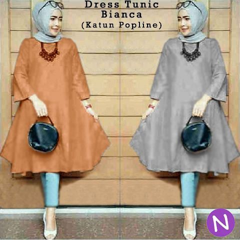 dress tunic bianca