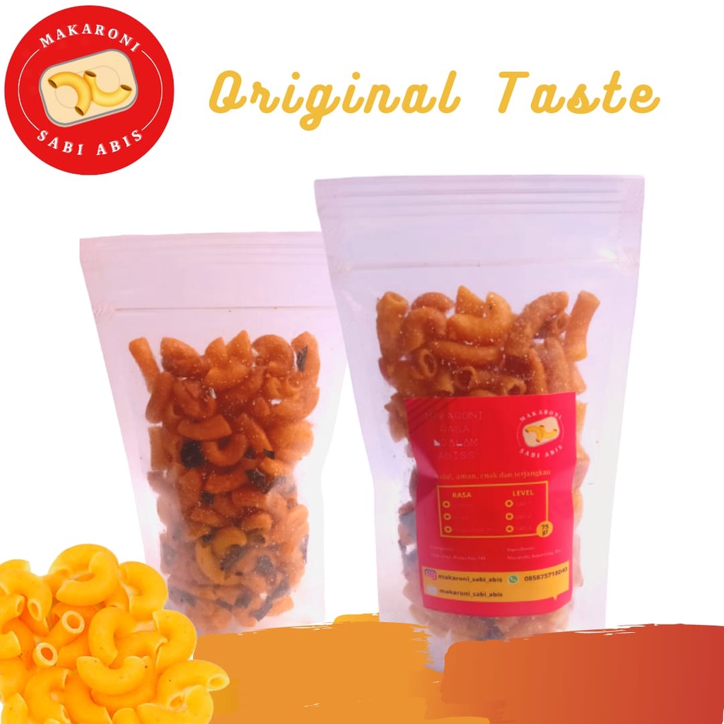 

Makaroni sabi abis original 100 gram