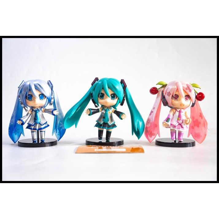 Figure Qposket Hatsune Miku Snow Sakura Action Figure Nendoroid