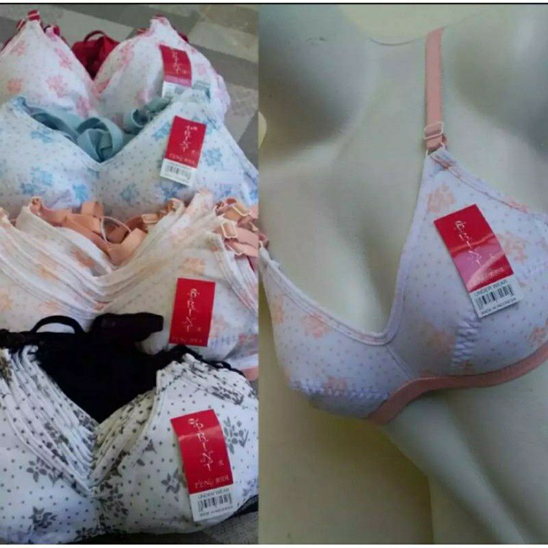 BH REMAJA MOTIF BUNGA//BH WANITA TANPA BUSA//BH ABG REMAJA TANPA KAWAT