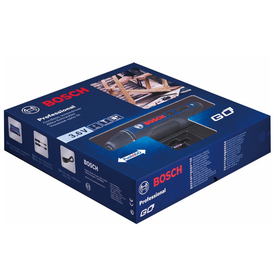 BOSCH GO Gen2 Cordless Screwdriver / Obeng Baterai 3.6Volt