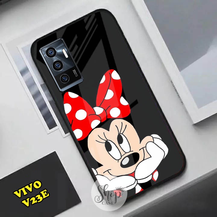 Softcase Glass Vivo V23e - Case Vivo V23e - Case Lucu - case Vivo V23e - kesing Vivo V23e - softcase
