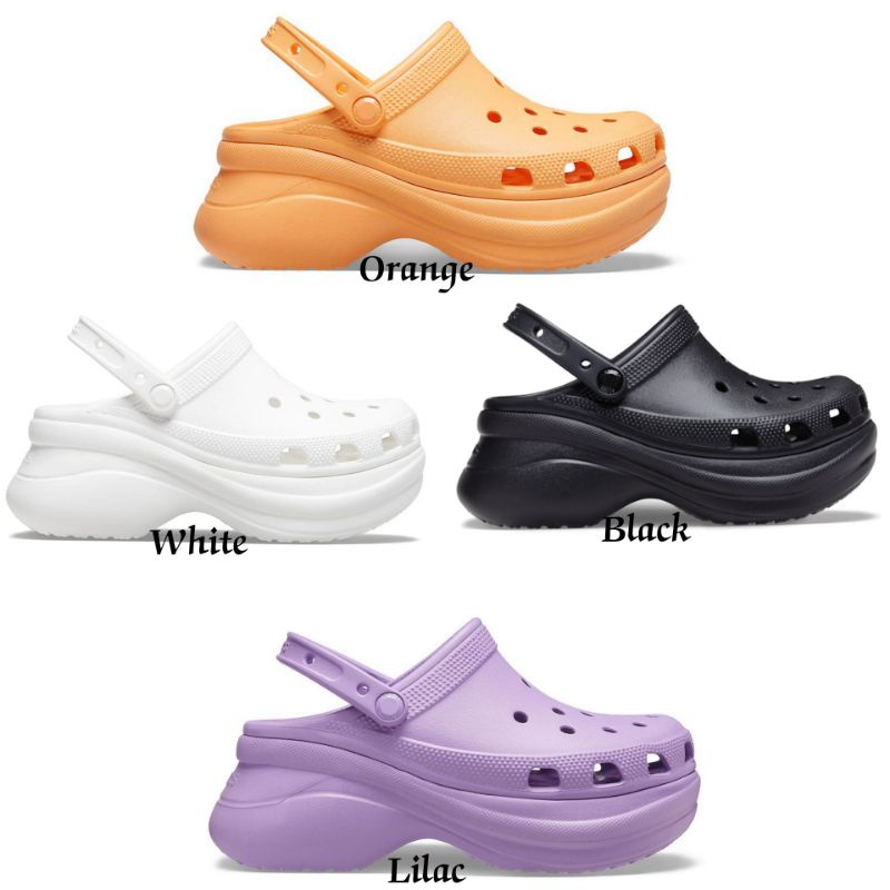 Jual Crocs Wanita Classic Bae Clog | Platform Shoes Women's Indonesia ...