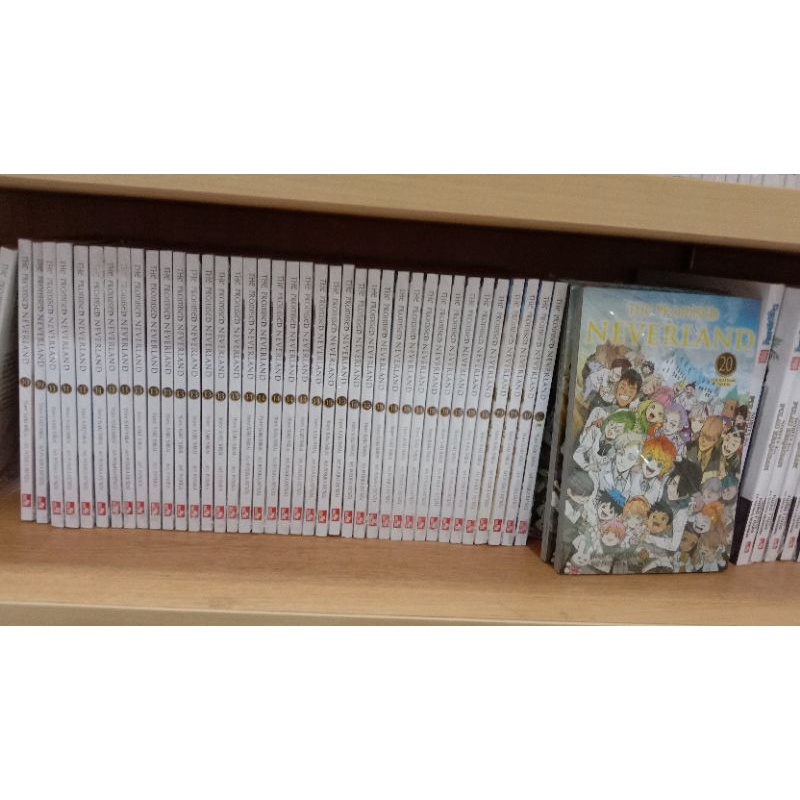 SATU PAKET THE PROMISED NEVERLAND VOL 1-20