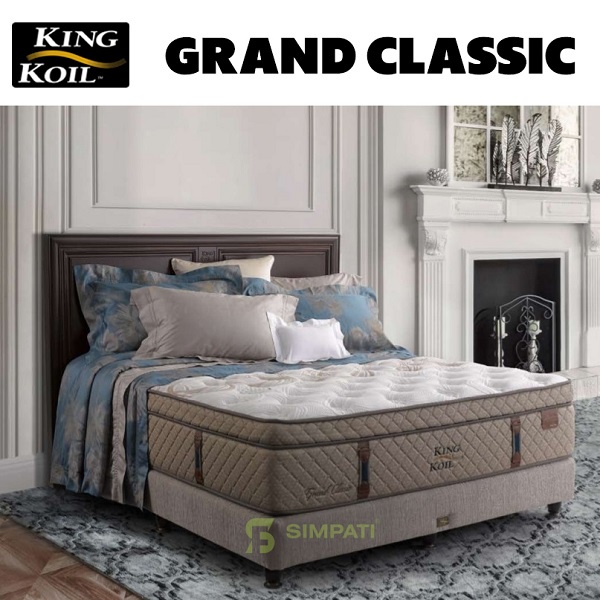 King Koil Grand Classic Hanya Kasur Tanpa Divan dan Sandaran