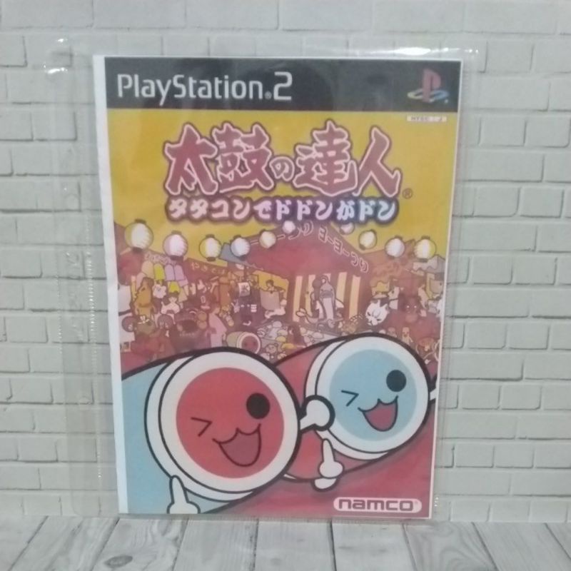CD  KASET ORIGINAL PS2 Taiko No Tatsujin Tatakon De Dodon Ga Don Jpn Bahasa Jepang