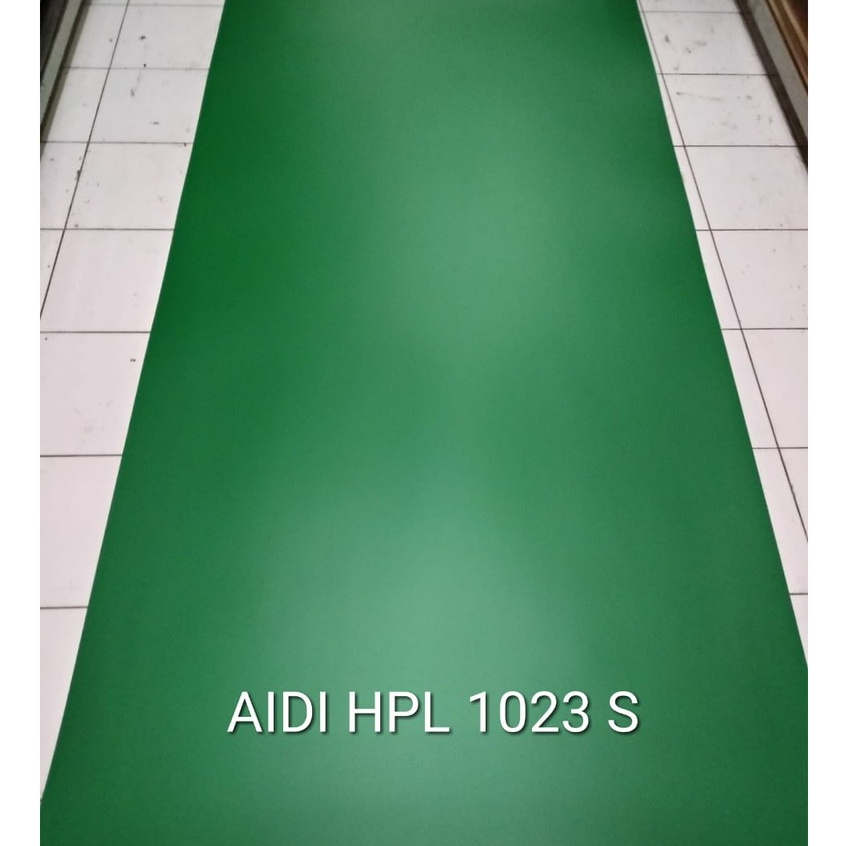 AH 1023S HULK GREEN HPL HIJAU POLOS HPL SOLID HPL POLOS HPL AIDI 1023 S