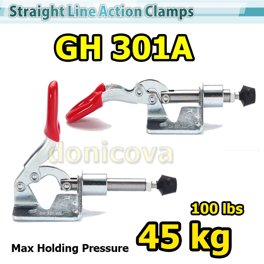 Toggle Clamp GH301A  GH 301 A Quick Holding Release Horizontal Anti Slip 100lbs